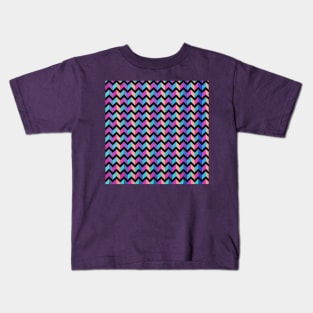 Geometric Deltas #2 - Repeat Pattern Art Decor Design Kids T-Shirt